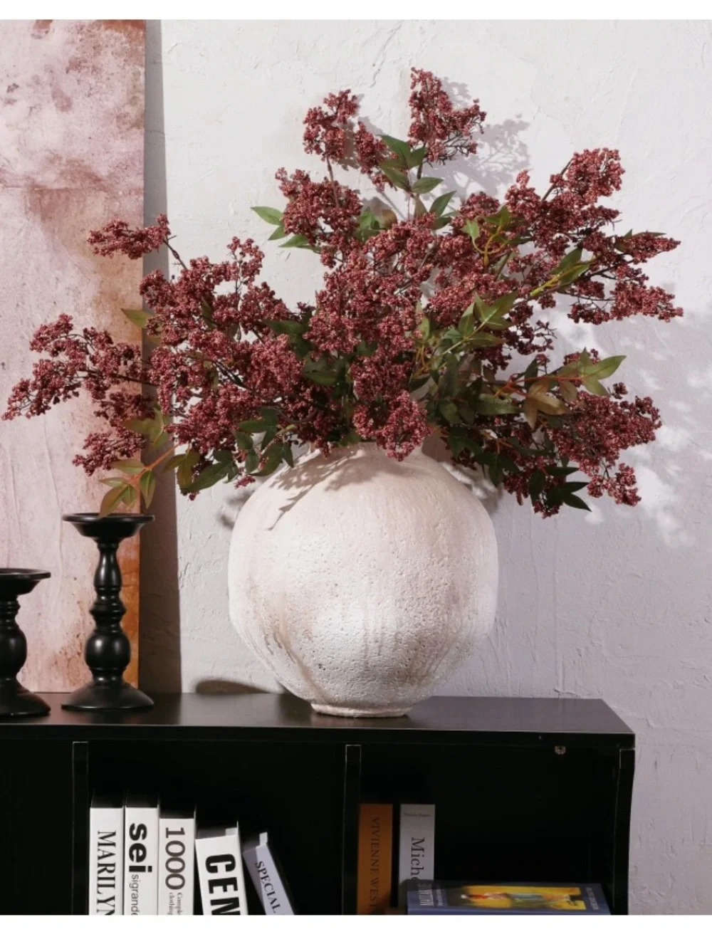 Faux Berry Stems 43” (2 Stems)